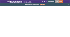 Desktop Screenshot of leadershiptriangle.com